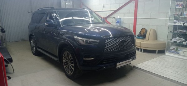 Infiniti QX-80 установка Pandora DXL 4790